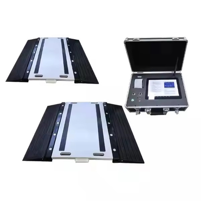 Scale di carico portatili a asse alimentate da batteria al litio DC 12V con display touch screen